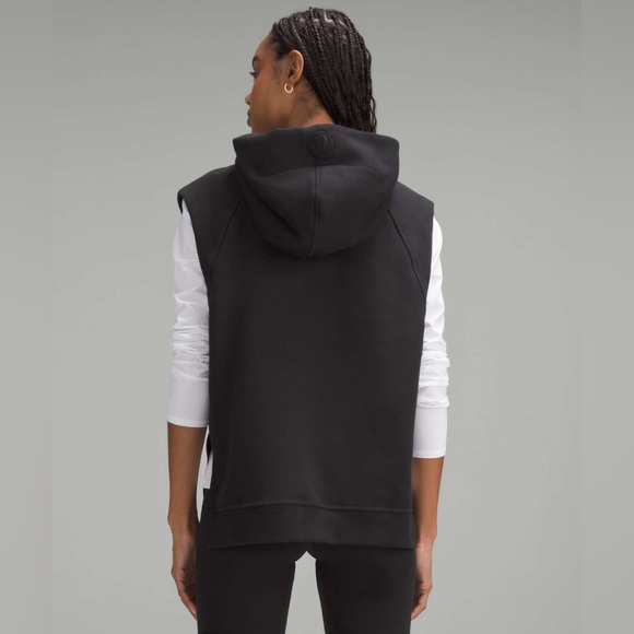 Lululemon Scuba Pullover Sleeveless Hoodie Black Size M/L - Picture 6 of 6
